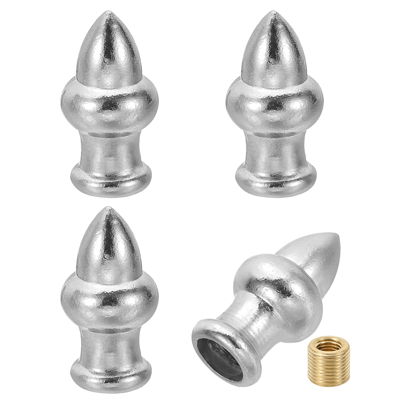 PATIKIL 36 x 20mm Lamp Finials Caps Knob