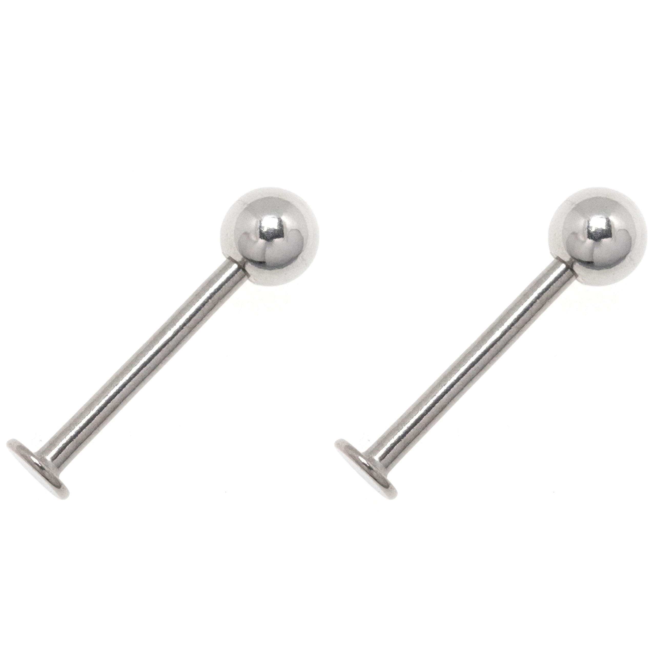 サフィレット⭐︎スタッドピアス Amazon | [N2 stone] ラブレットスタッド |5mmボール/フラット