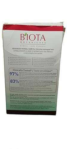 Miniatura 4 de B'iota Botanicals, Herbal Care Experts, Shampoo para el cuidado diario para cabello delgado normalseco, 10.1 oz, paquete de de 1