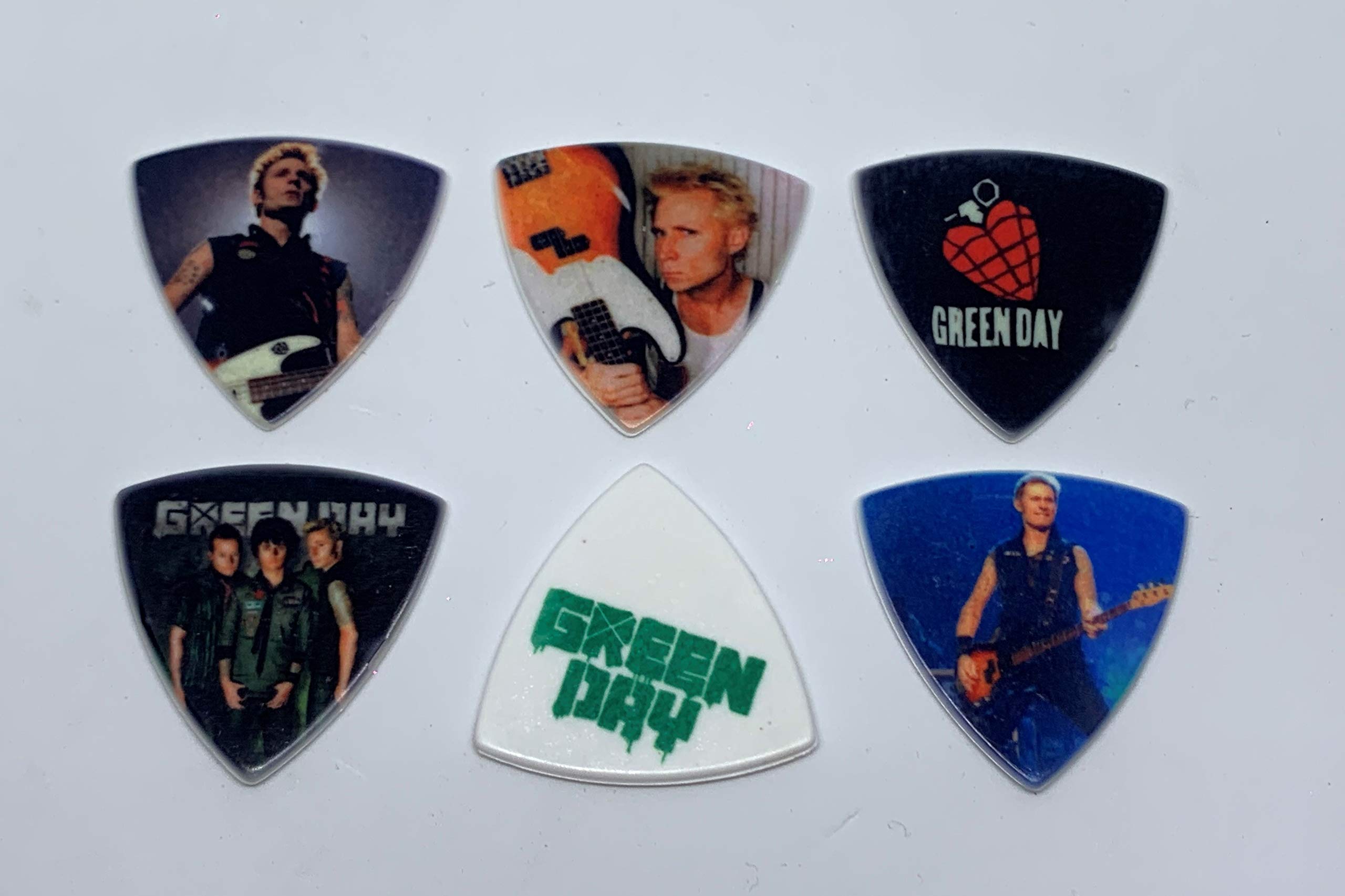Green Day Guitar Picks Official GREEN DAY (2)/COMMEMORATIVE