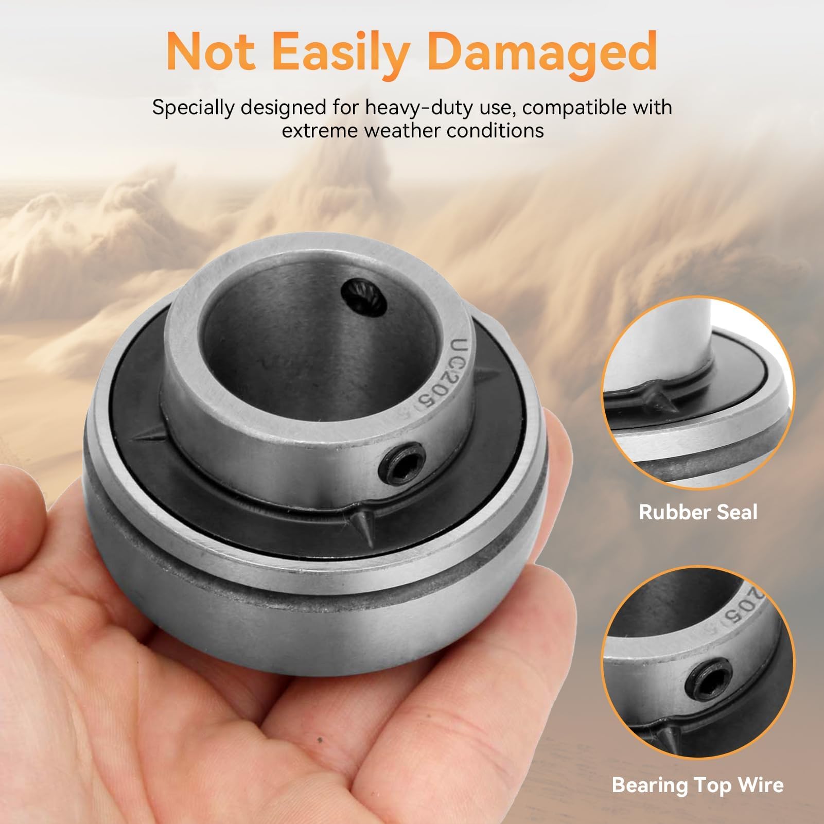 Ball Bearing, UC205 Insert Bearings 1