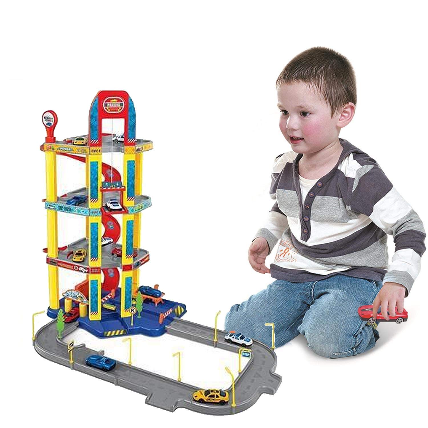Buy Koolbitz Kids Large 3Storey Car Parking Lot and Garage with Street