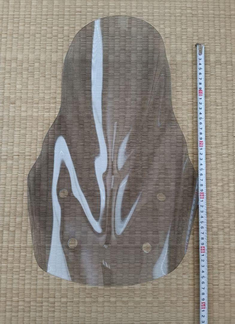 バーグマンストリート（125） ウインドスクリーン スモークシールド