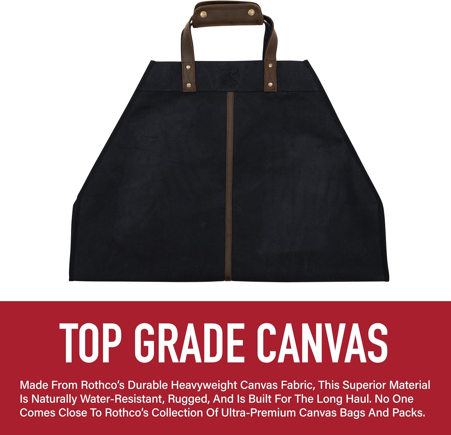 Rothco 71082: Backwoods Waxed Canvas Log Carrier