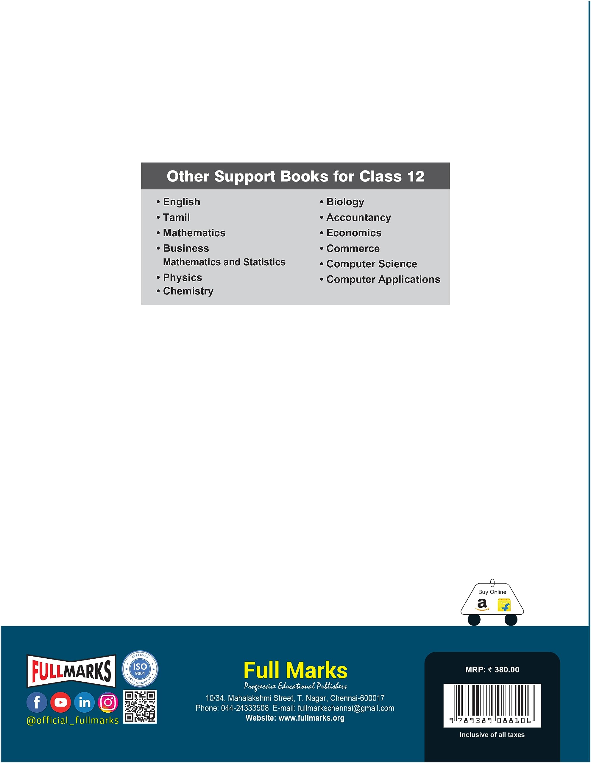 Mathematics (based On The Latest Textbook Of Tamil Nadu State Board Syllabus) Class 12 - Vol.1 1