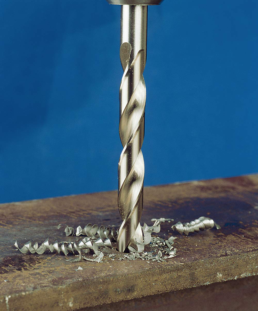 Exact 73049 Twist Drill Bit Diameter 4.9 mm HSS-G DIN 338 Form C Type N - Image 2