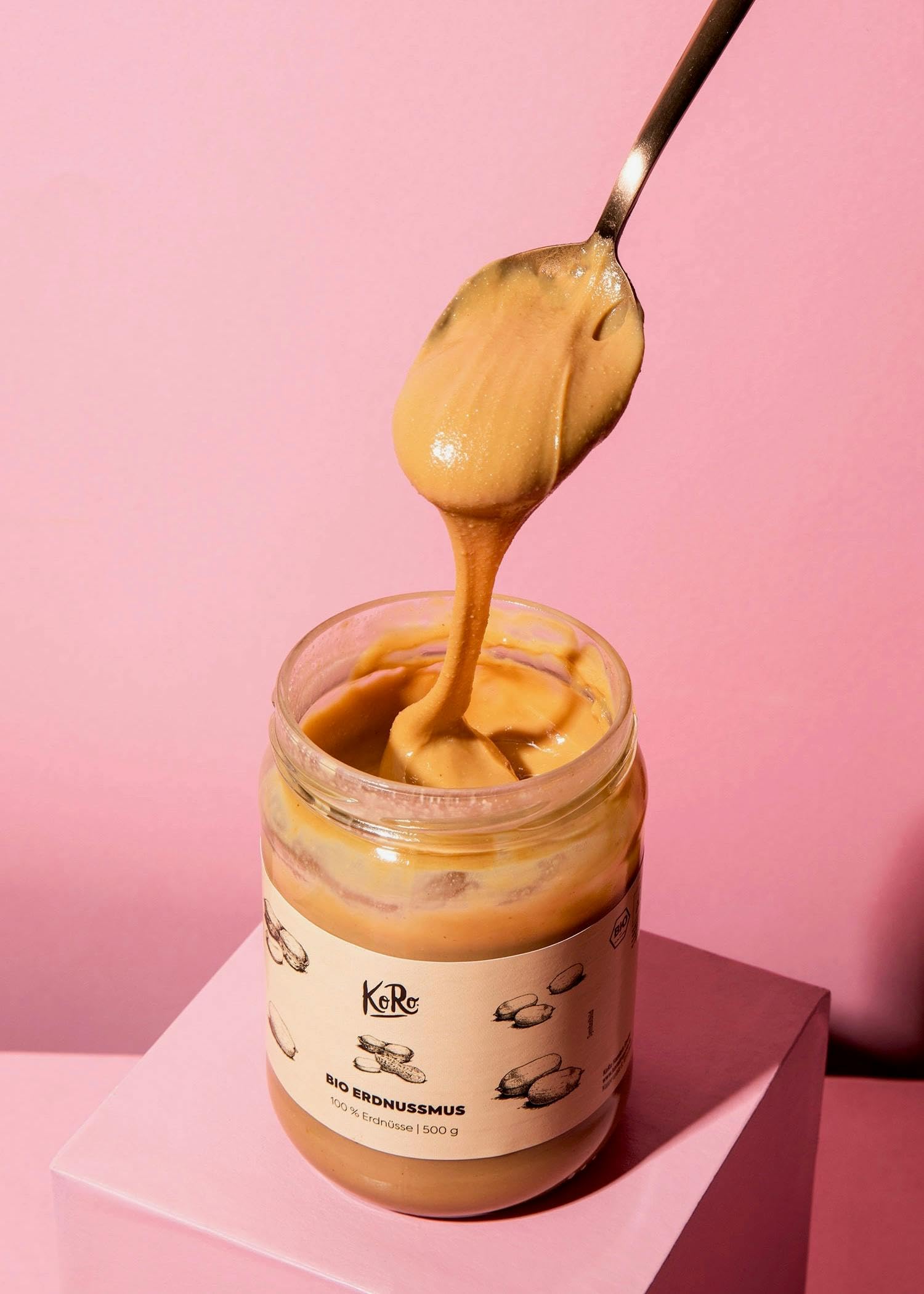 KoRo - Crema di arachidi bio | 6 x 500 g