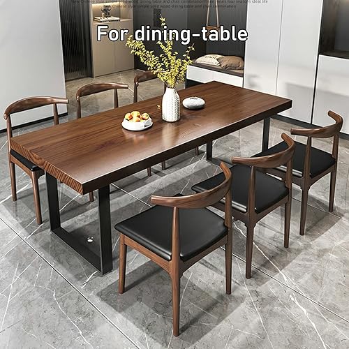 Miniatura 4 de Escritorio de oficina moderno de madera maciza para computadora de oficina, grosor de escritorio de 2.0in, escritorio multifunción para oficina en