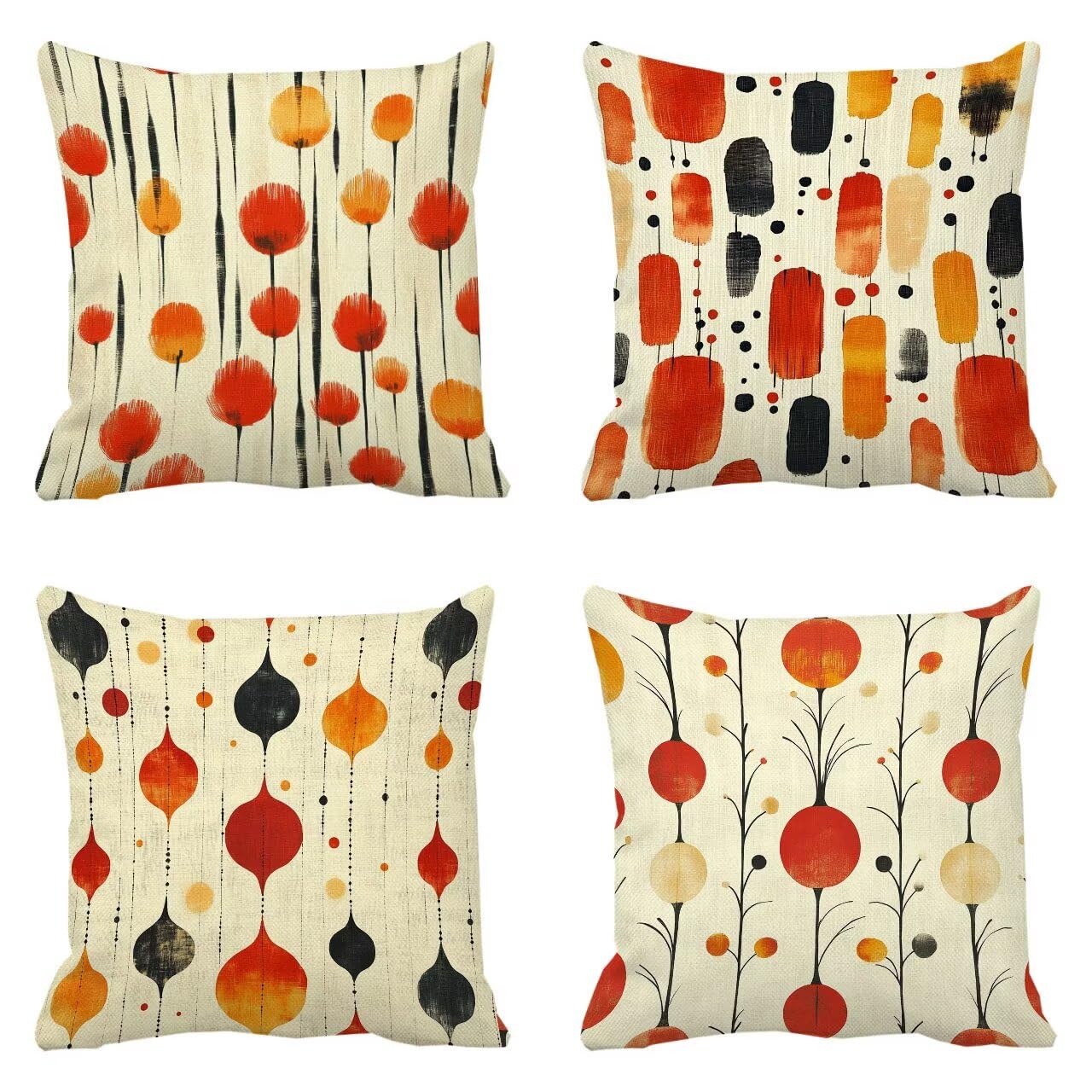Housse Coussin 35 x 35 cm Imperméable pour Protéger le Coussin Canape des Taches