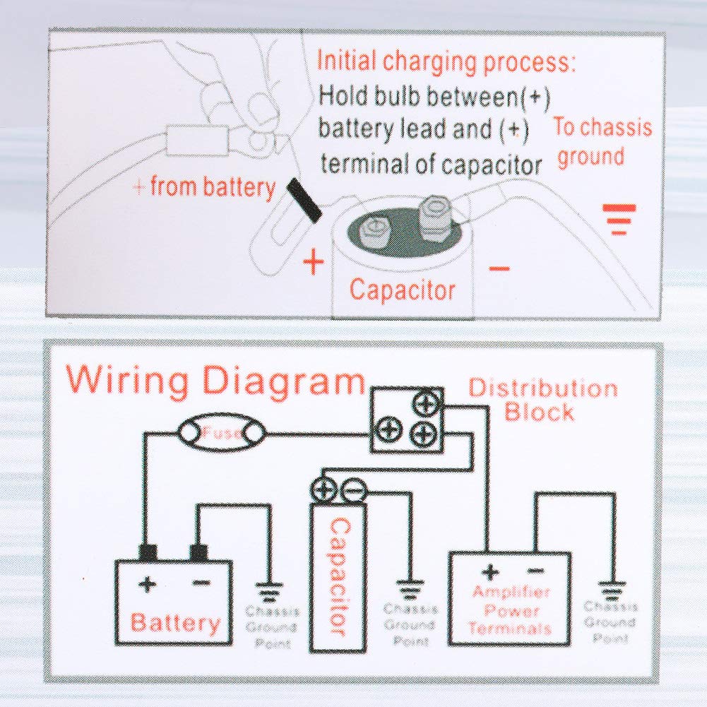 RENEGADE RX1200 Bufferelko 1.2 Farad Condensator
