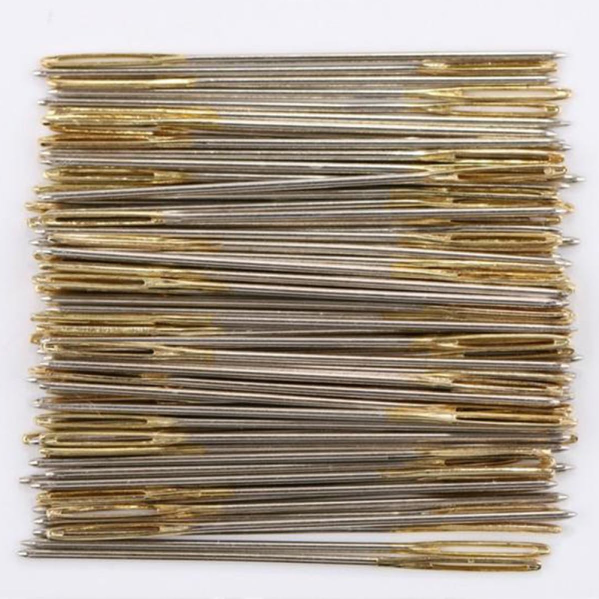 100pcs Blunt Embroidery Needles for Cross Stitch and Mending