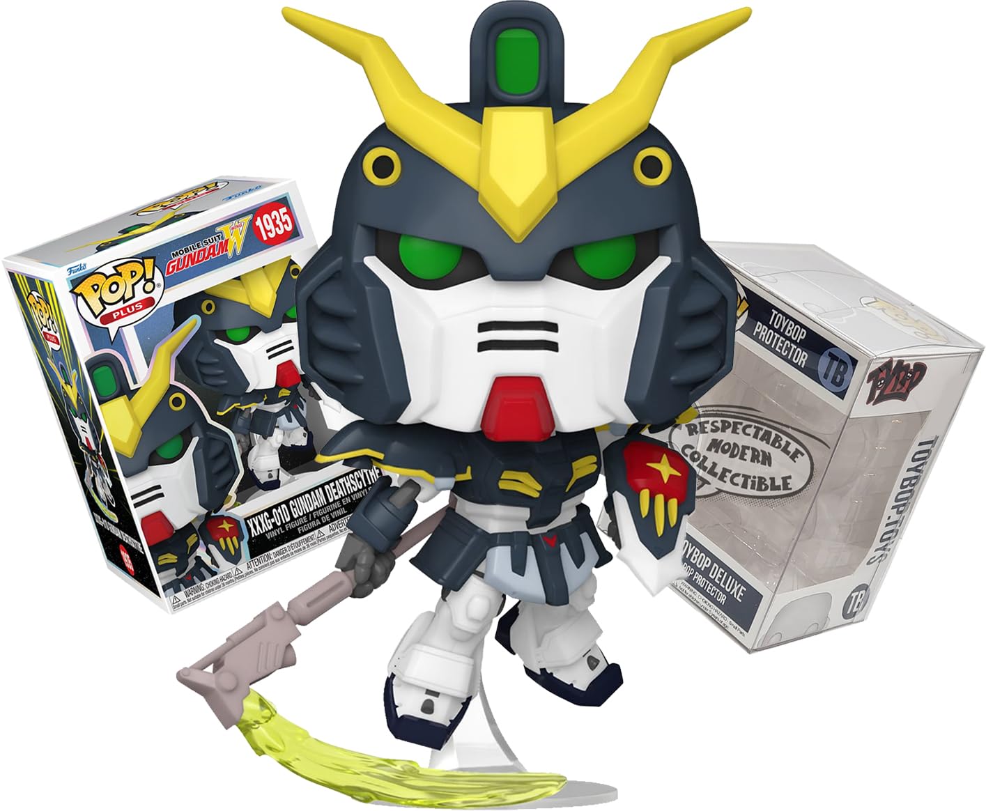 Amazon.com: Funko Plus XXX-01D Deathscythe + ToyBop Protector
