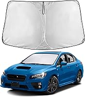 Vista 72 de EcoNour Parasol para Subaru Crosstrek 2013-2015 2016 2017, visera solar para parabrisas delantero y ventana, bloqueador de calor UV y protector