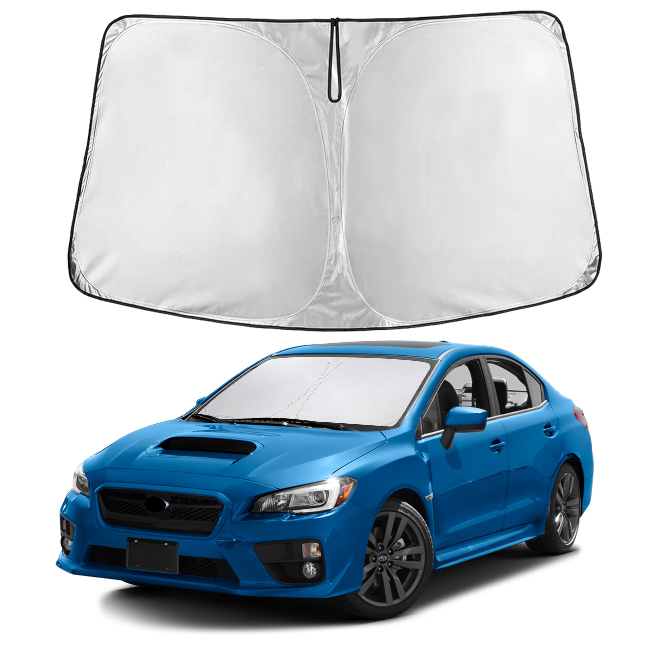 Econour Windshield Sun Shade Compatible for Subaru Impreza WRX 2017-2023