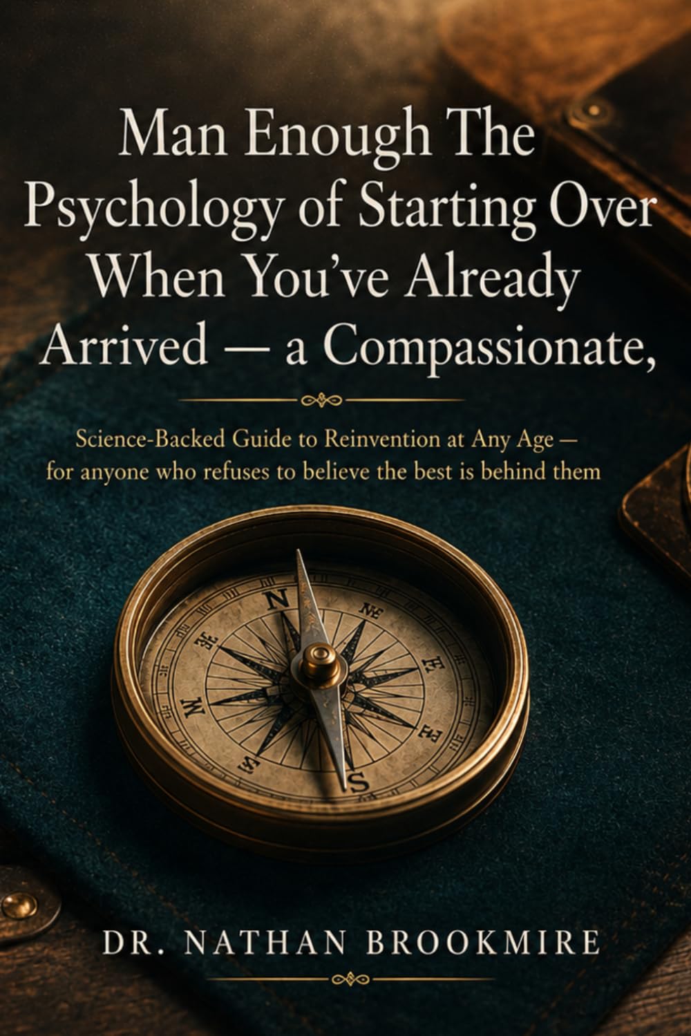 Man Enough: The Psychology of Starting Over When You've Already Arrived — a Compassionate, Science-Backed Guide to Reinvention at Any Age — for anyone who refuses to believe the best is behind them