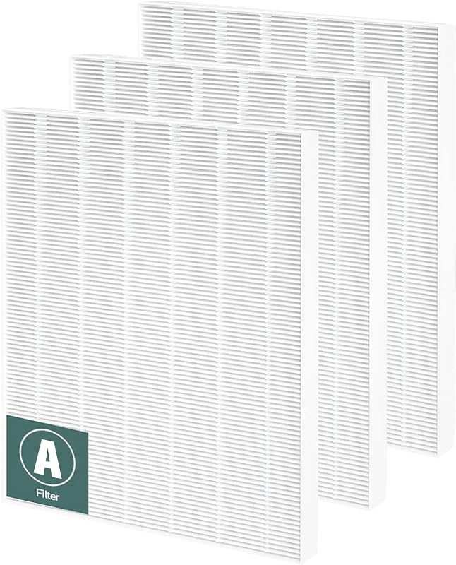 115115 Replacement Filter A Size 21 for Winix PlasmaWave Air Purifier | 3 Pack High Efficiency Filter Replacement for Winix PlasmaWave C535 5300 5300-2 6300 6300-2 P300 AM90 C909 9800 Air Purifiers