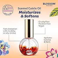 Vista 91 de Blossom Aceite de cutícula para uñas, hidratante, hidratante, perfumado, cuidado de la cutícula, infundido con flores reales, fabricado en Estados