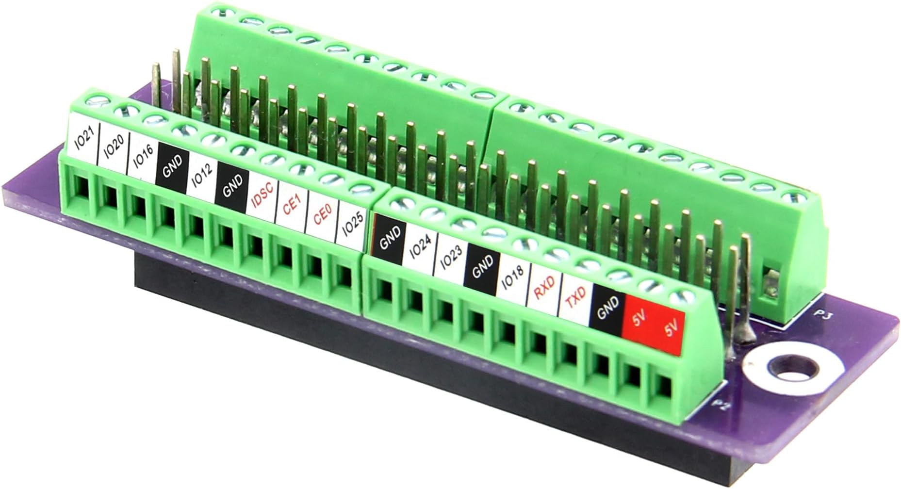 Geekworm Raspberry Pi 5 GPIO Extender G469 with Pin Definition Stickers, Plug & Play & Solderless, Compatible with Pi 4B/3B+/2B/Zero & More