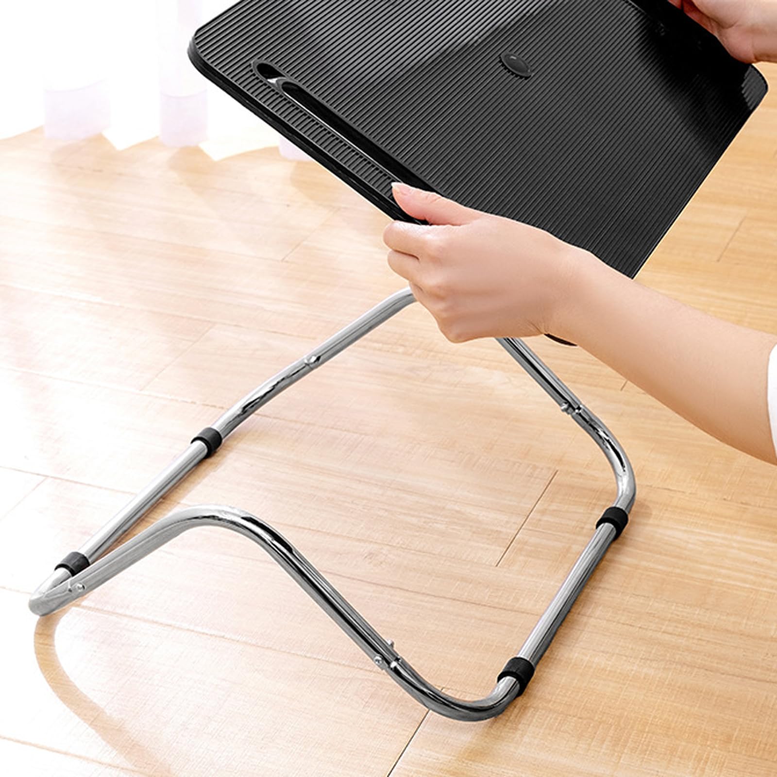 Ergonomiczna półka na nogi, podnóżek na biurko, regulowany kąt, ergonomiczny podnóżek, regulowana podpórka pod nogi, redukcja stresu, do biura, domu, 48 x 30 x 10 cm