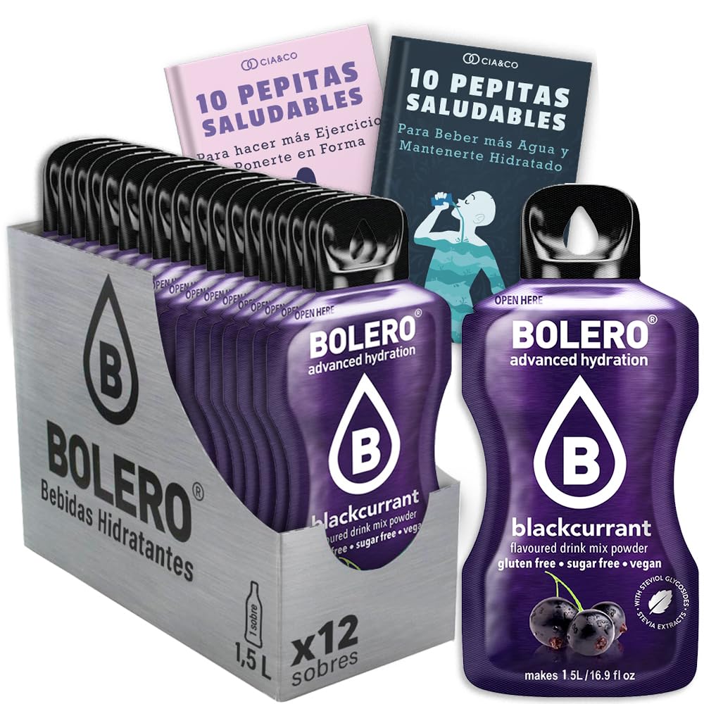 24 x Bebida Bolero COLA Hidratante Sin Azucar (24x9 grs) + 30 Pepitas Saludables para una vida más sana by Cia&Co — view 155