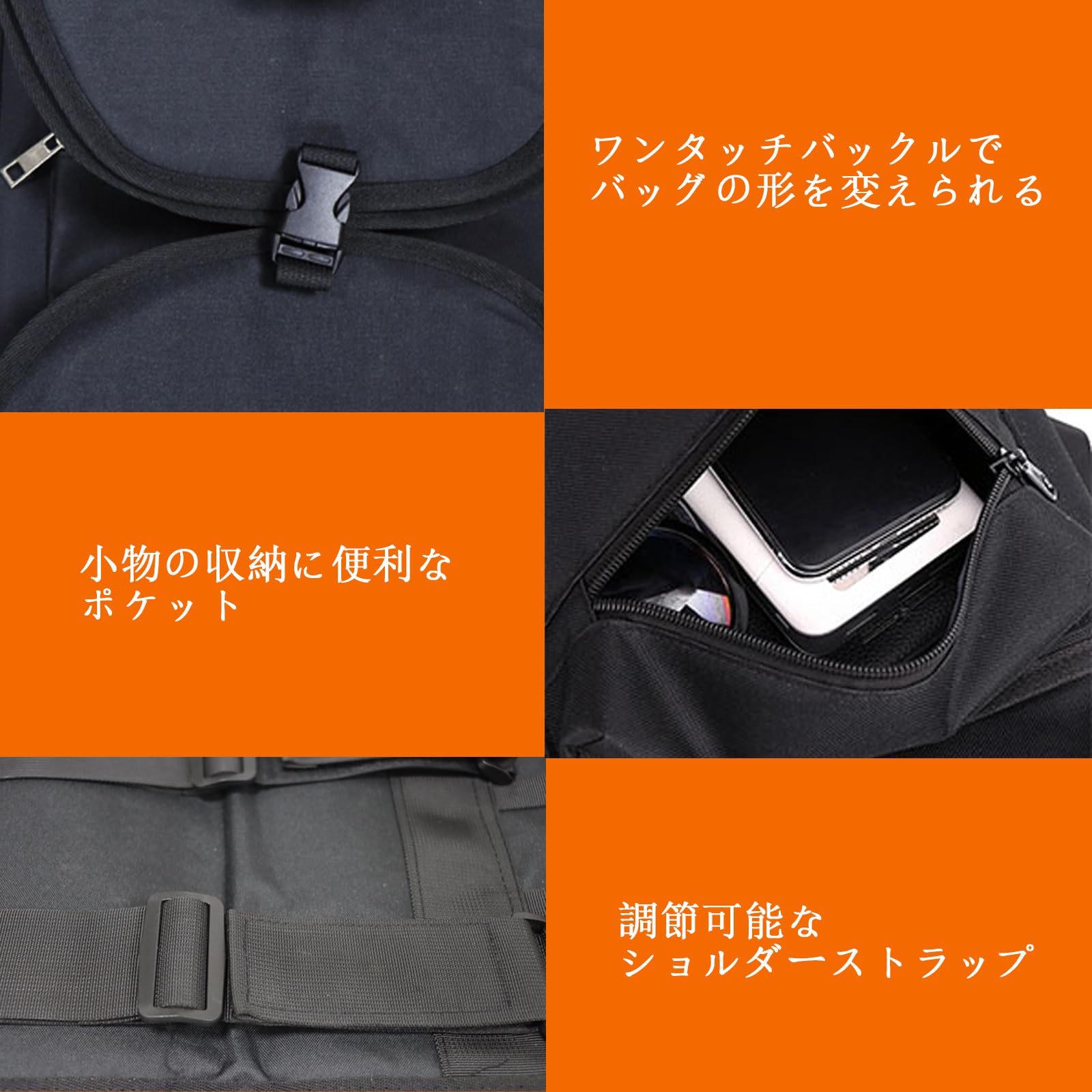 Amazon | Karell スケートボード リュック 持ち運び スケートボード
