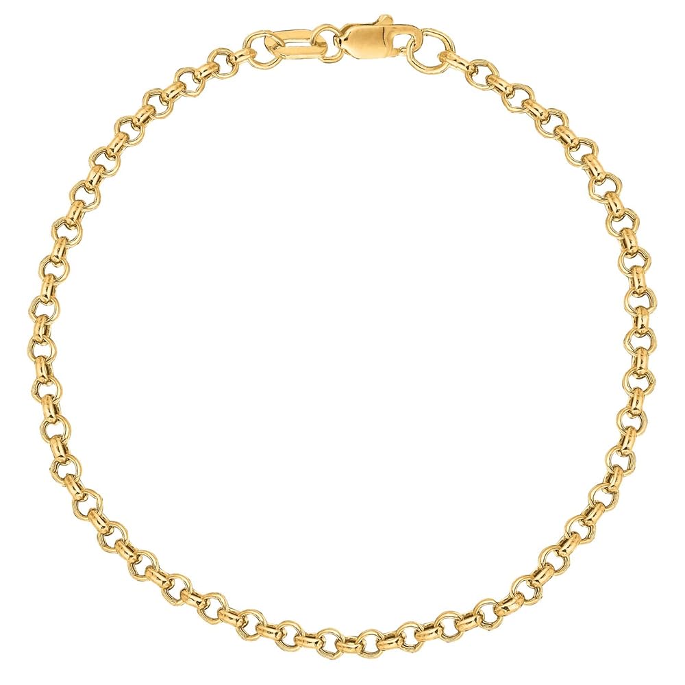 mejuri 14k イエローゴールド ブレスレット 14k Gold Dainty Anchor Chain Bracelet - Jewelry | Mejuri