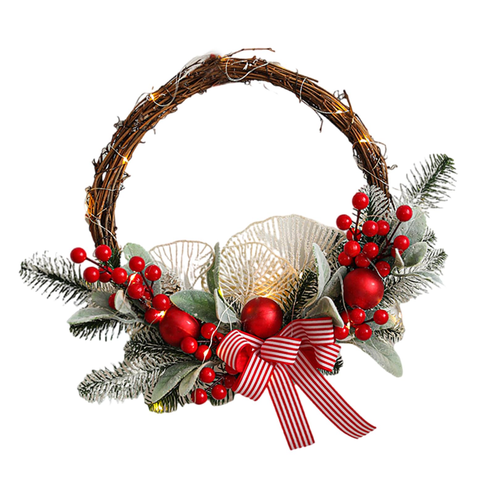 Couronne de Noël en bois pour raviver la magie des souvenirs enfance