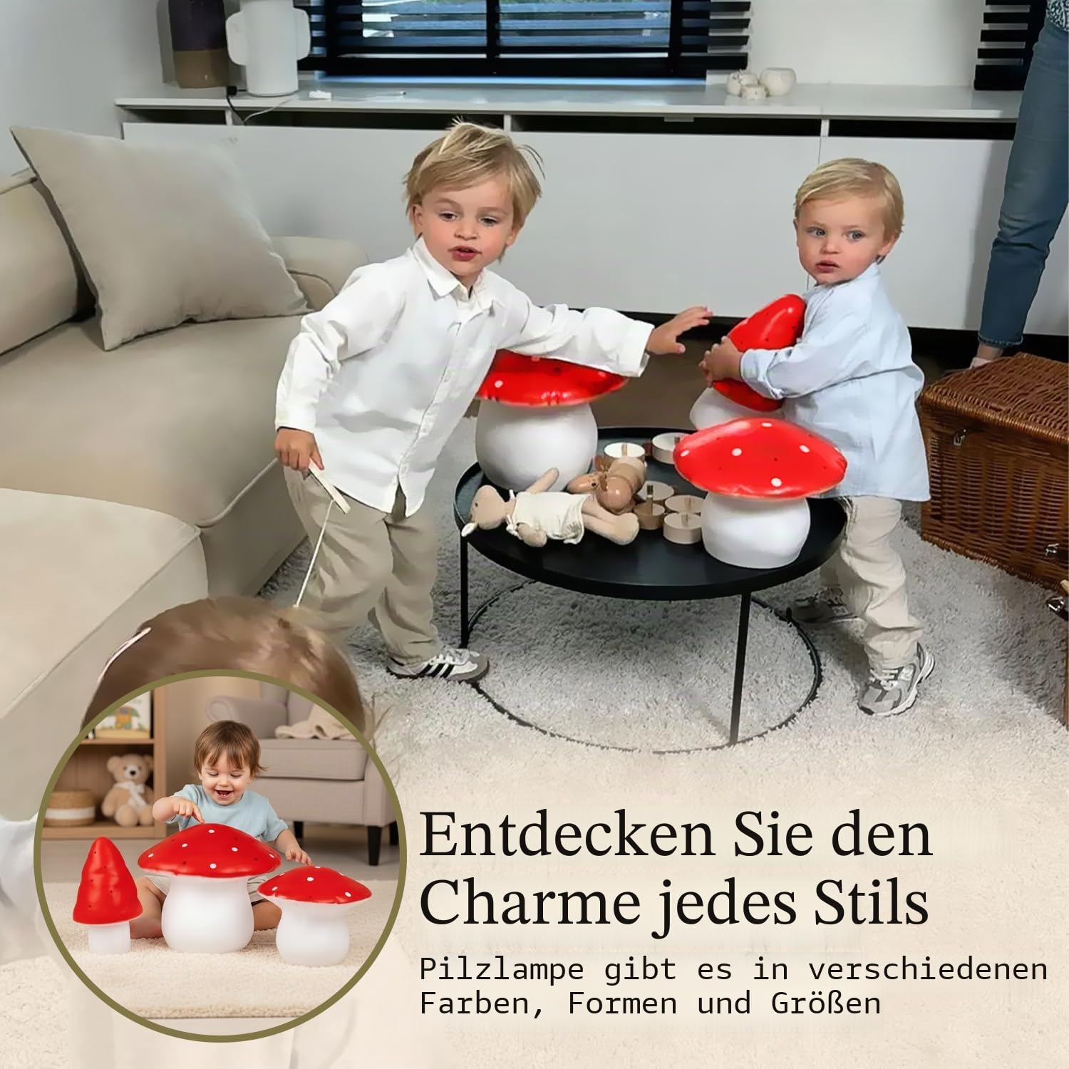 Egmont Toys Pilzlampe, Größe S