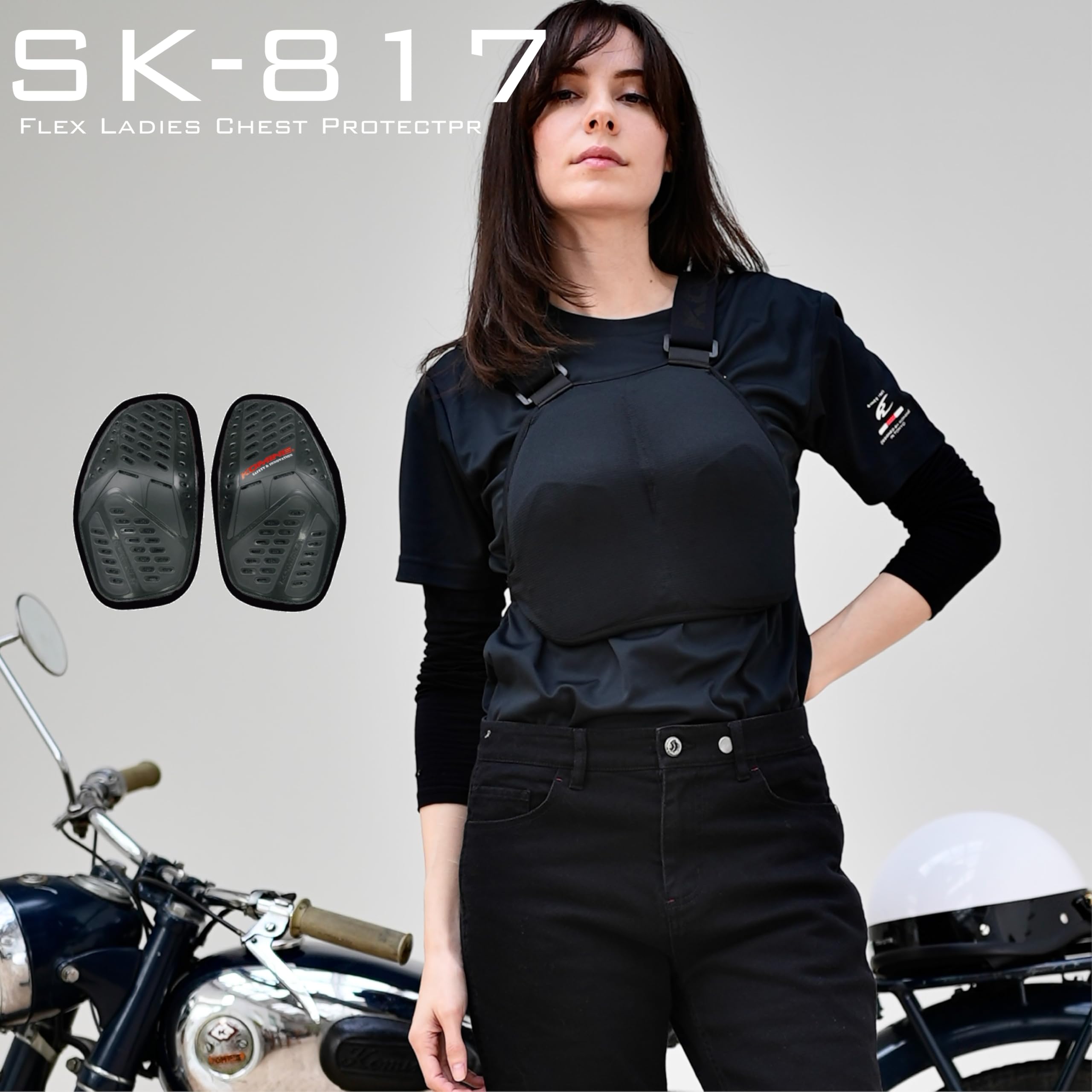 Amazon | コミネ(KOMINE) バイク用 プロテクター フレックスレディース 