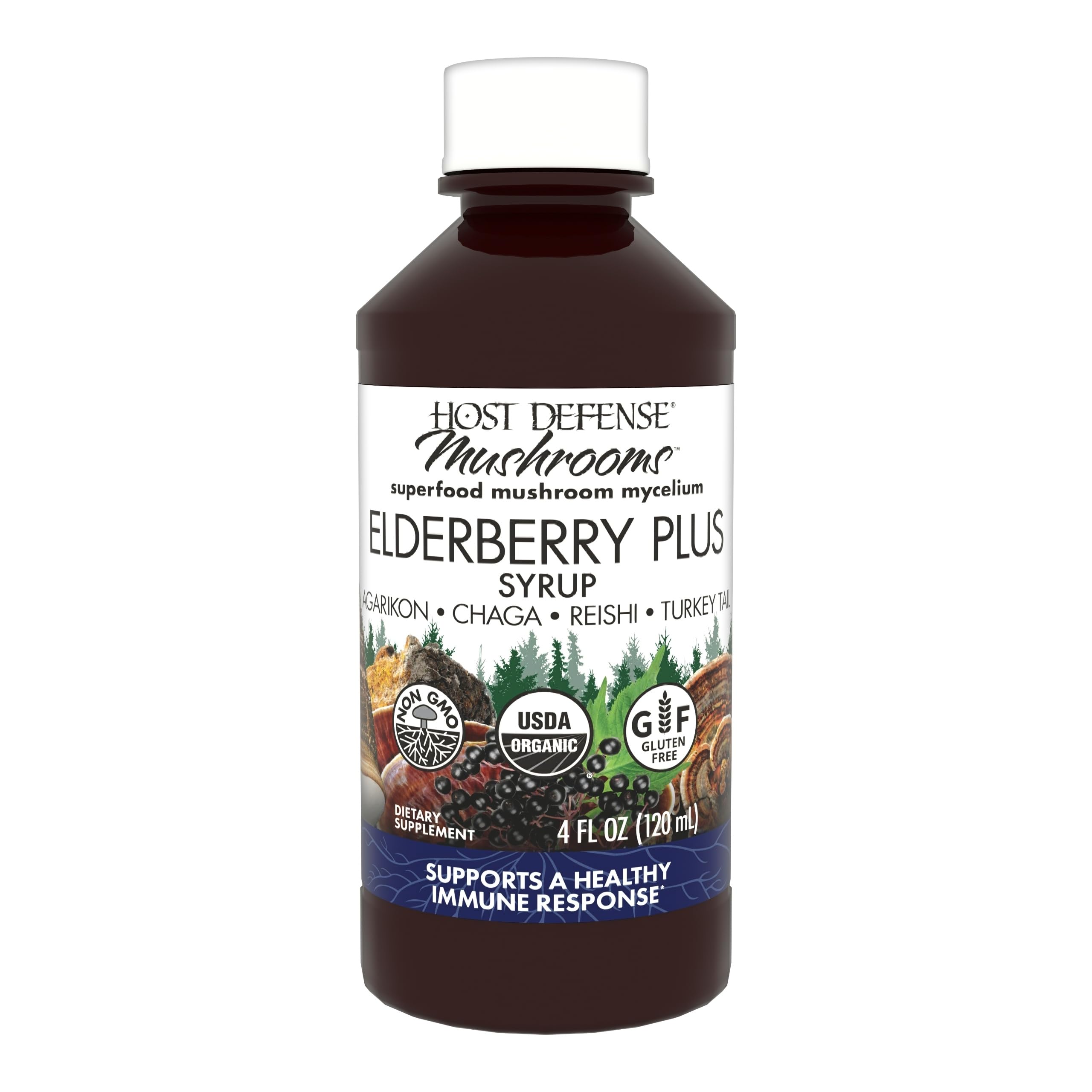 Host Defense Elderberry Plus Syrup