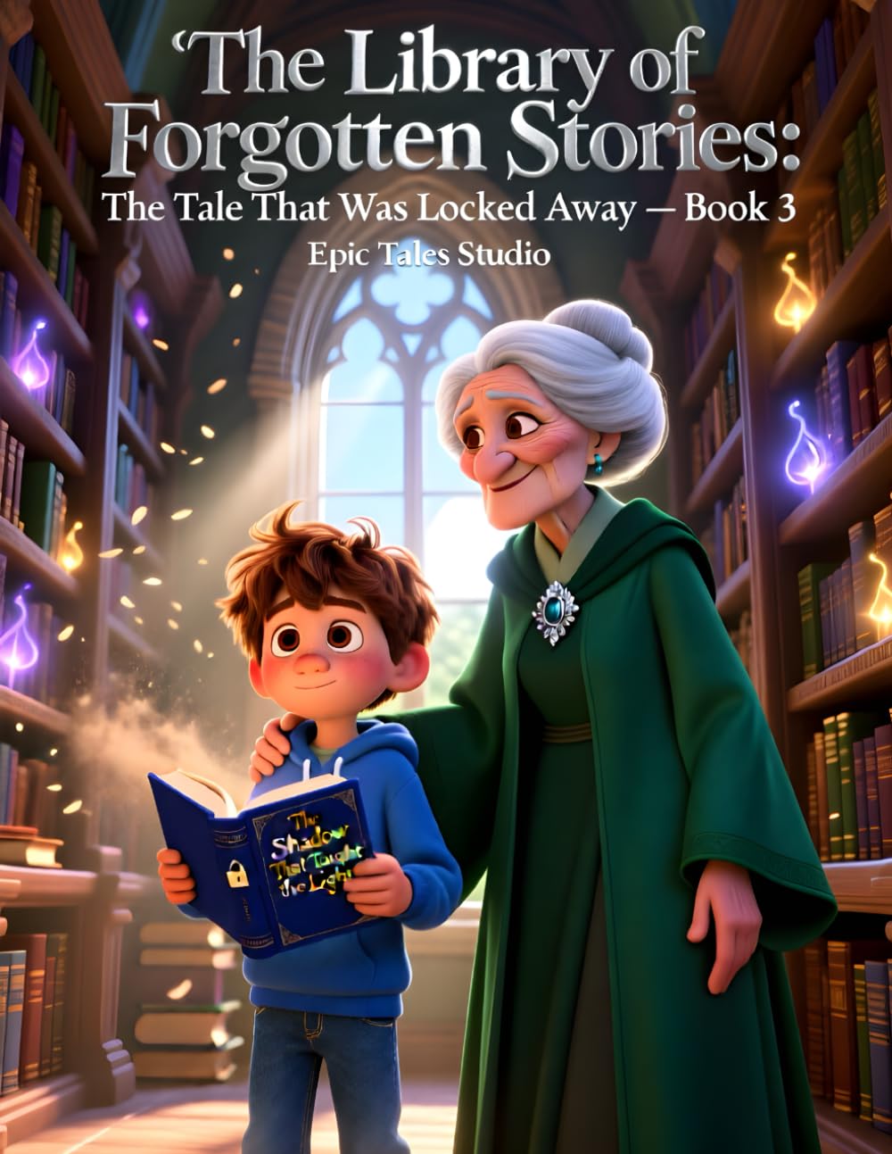 The Library of Forgotten Stories: The Tale That Was Locked Away — Book 3: A Magical Children’s Story About Understanding, Fear, and Listening