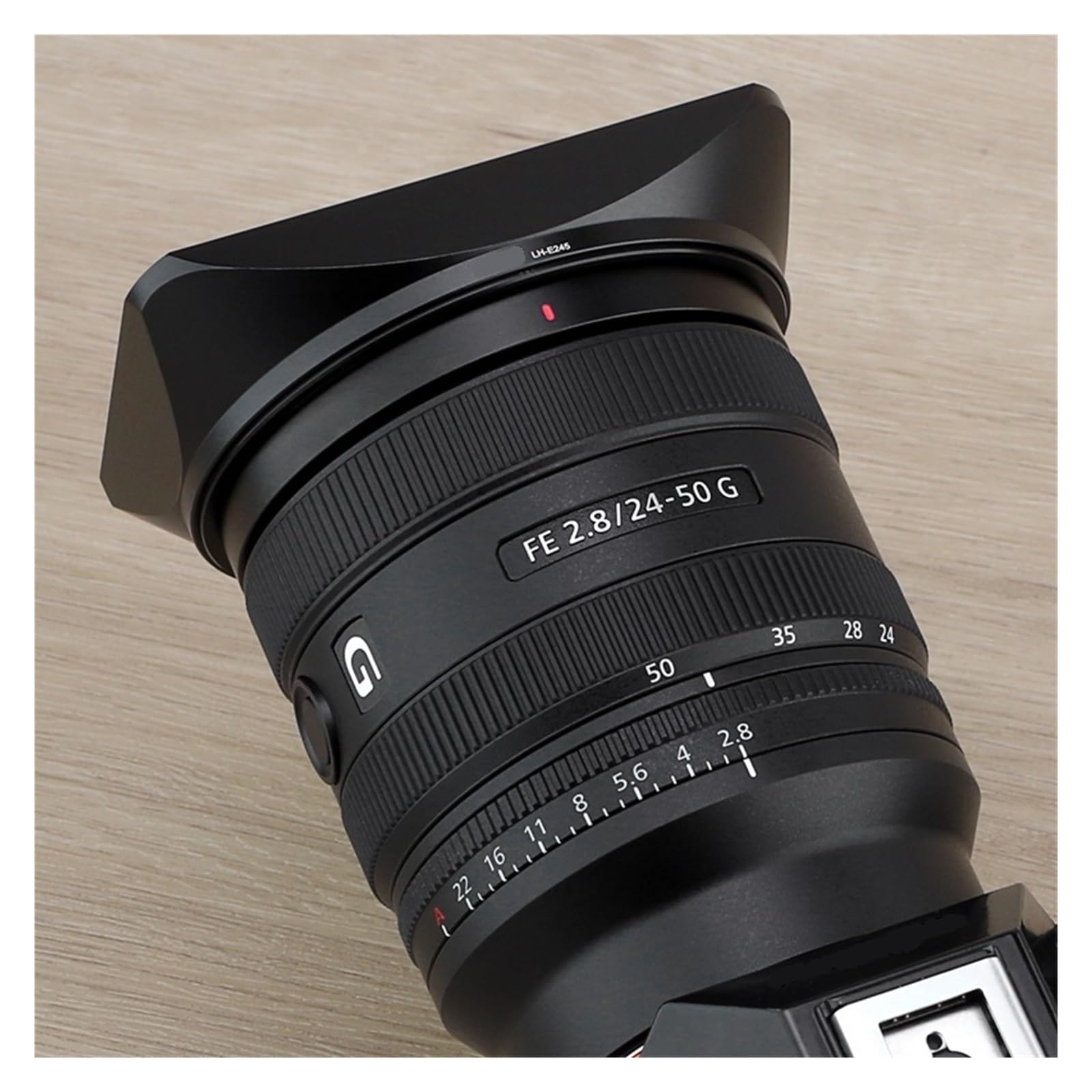 Camera Lens Hood, Compatible con Parasol Sony FE 24-50 mm.