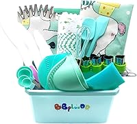 Vista 10 de Juego de 76 piezas para hornear y cocinar para niños, delantal para padres e hijos, kit de decoración de tartas, bolsas y puntas, utensilios