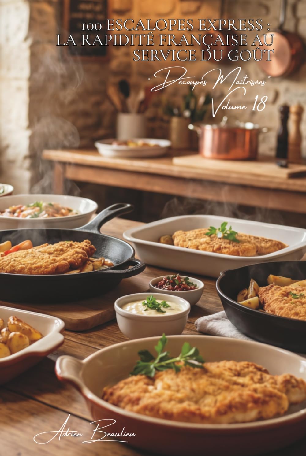 100 escalopes express : la rapidité française au service du goût: Panures créatives, cuissons parfaites, l'escalope réinventée
