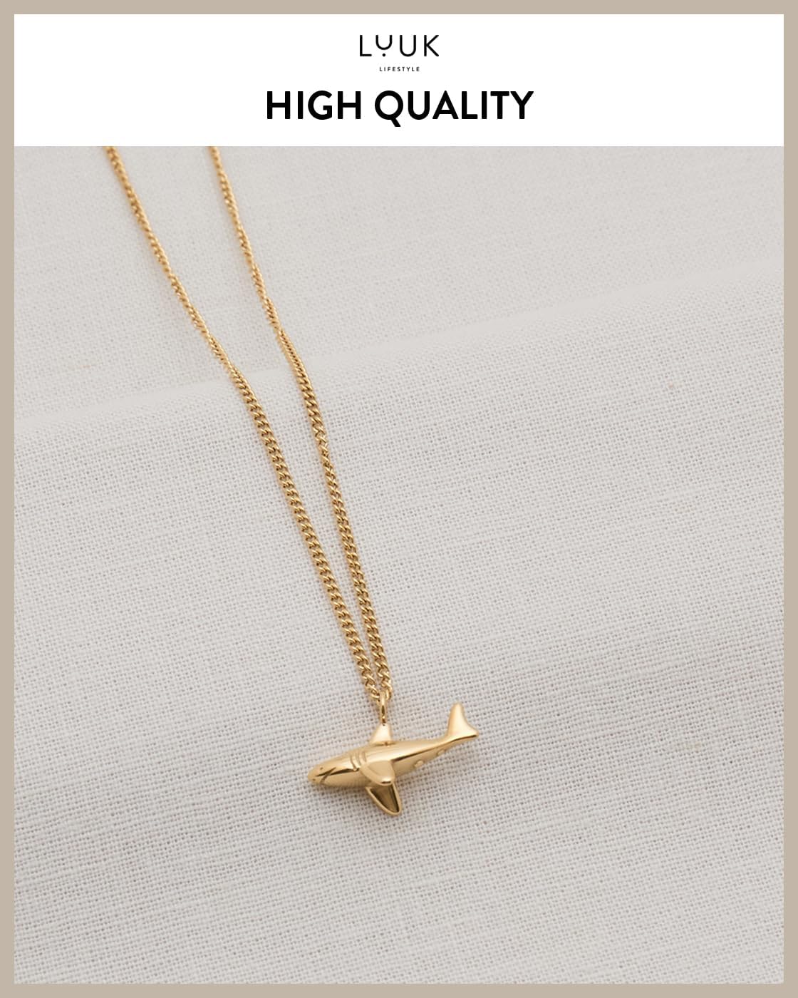 LUUK LIFESTYLE Dainty Modern Pendant Necklace for Women, Gift Ideas with HAPPINESS Card, Ladybug|Owl|Squirrel|Fish|Peacock etc, Vacation Holiday Jewerly, Beach, Coastal, Silver|Gold|Rose Gold