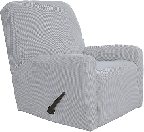 Miniatura 417 de Funda elástica para sofá reclinable de fácil colocación, Tela mezcla de poliéster Algodón, Arena