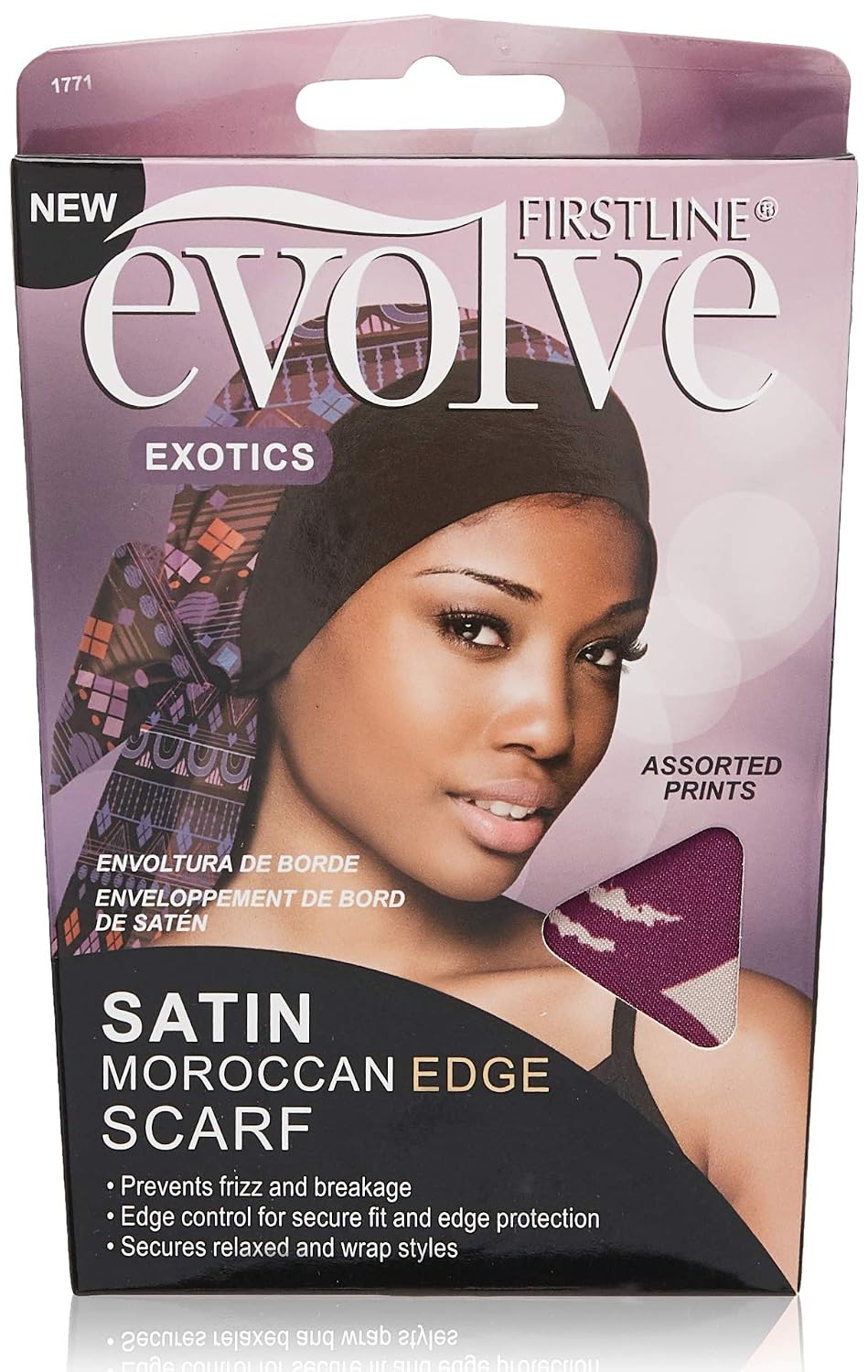 FIRSTLINE Evolve Exotics Satin MOROCCAN EDGE Scarf