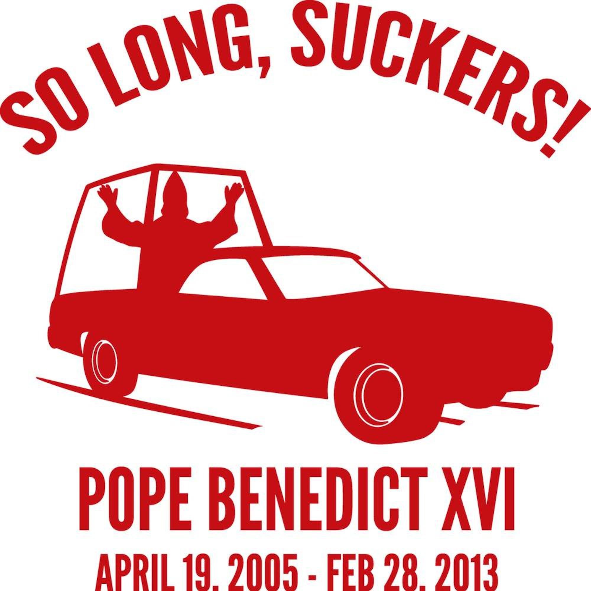 CafePress Pope So Long Suckers Queen Duvet Cover, Printed Comforter Cover, Unique Bedding