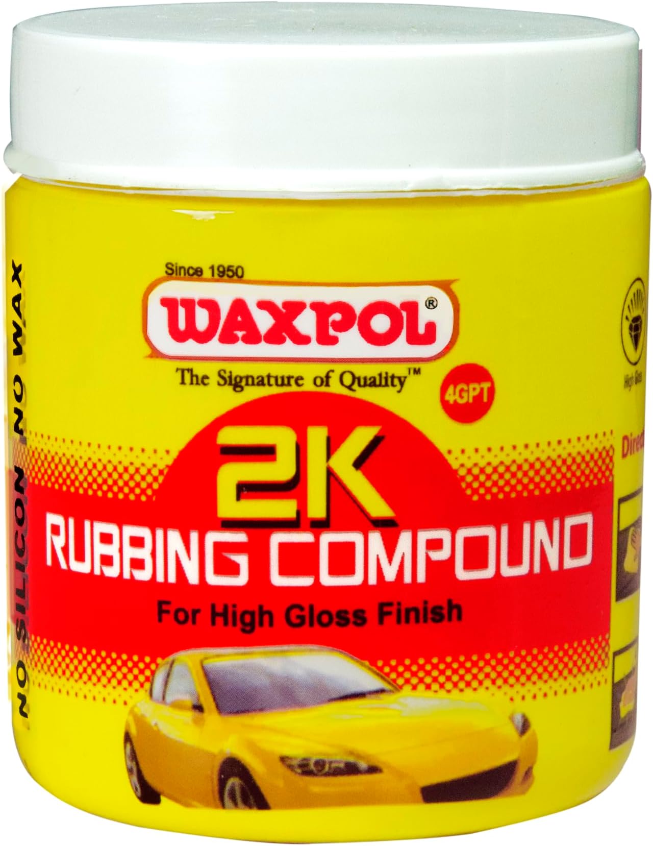 Waxpol 2K Rubbing Compound 100 Gm, A2K 940, Multi-Colour, 100 Gram
