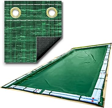 SWIMLINE HYDROTOOLS Ripstopper Professional Winter Pool Cover for Above Ground Oval Pools - Thumbnail 4