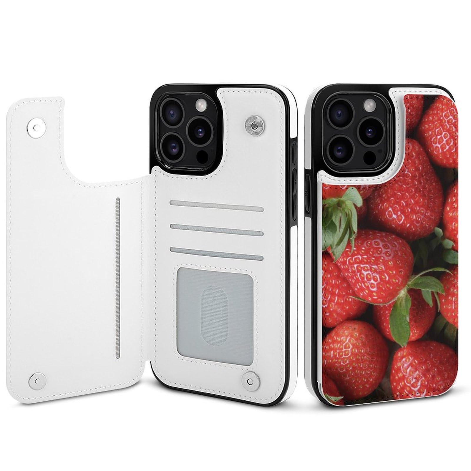 新品　ファミリア　超人気　スマホケース　iPhone15 イチゴ　赤　限定 Amazon.co.jp: iPhone 15 ケース 手帳型 イチゴ柄 いちご 苺