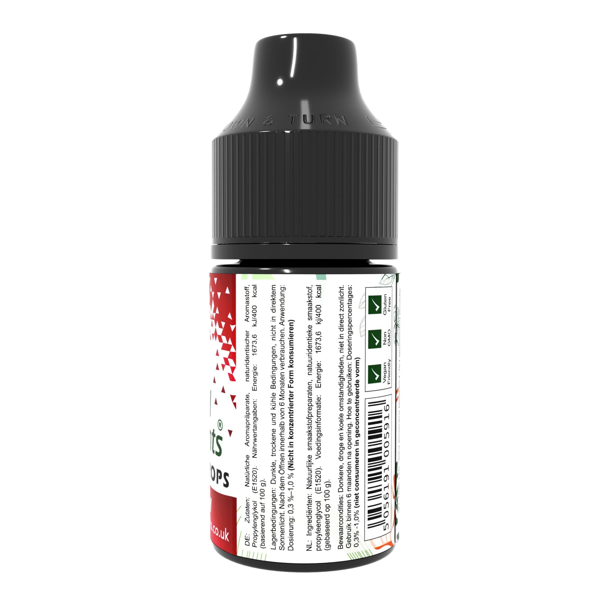 Special Ingredients Flavour Drops Raspberry, 1 L | Himbeere-Geschmackstropfen, Lebensmittelaroma, Vegane Geschmackstropfen, Für Backen, Speisen und Getränke, Zuckerfrei