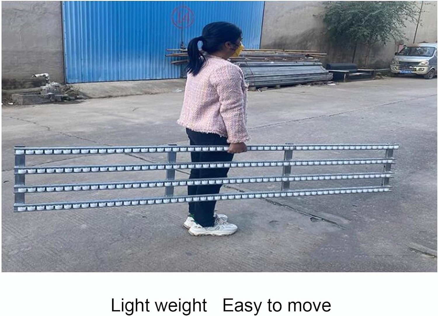 Leichtlast-Schwerkraft-Rollenfördertisch, 100 cm, antriebsloser Güterumschlag, 4-Schlitten-Design für Lagerhallen, effizienter Materialtransport, ideal für Logistik und Versand
