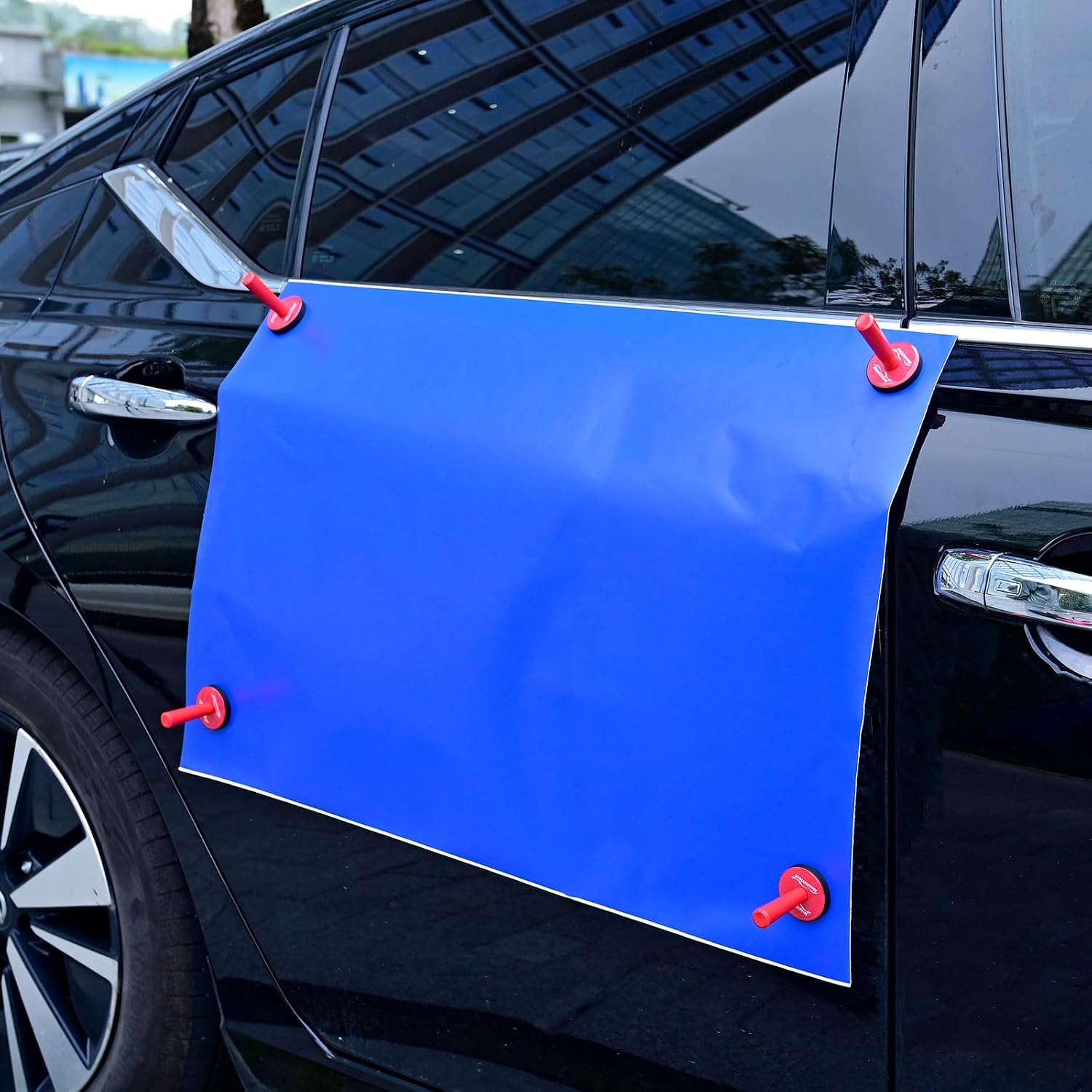 NEWISHTOOL Car Wrap Magnet Holder, Vinyl Wrap Magnets for Cars, Magnetic Position Tool & Strong Holding Magnets Wrap Tools for Vehicle Sign Vinyl, Craft Sign Making, Car Wrapping & Window Tint