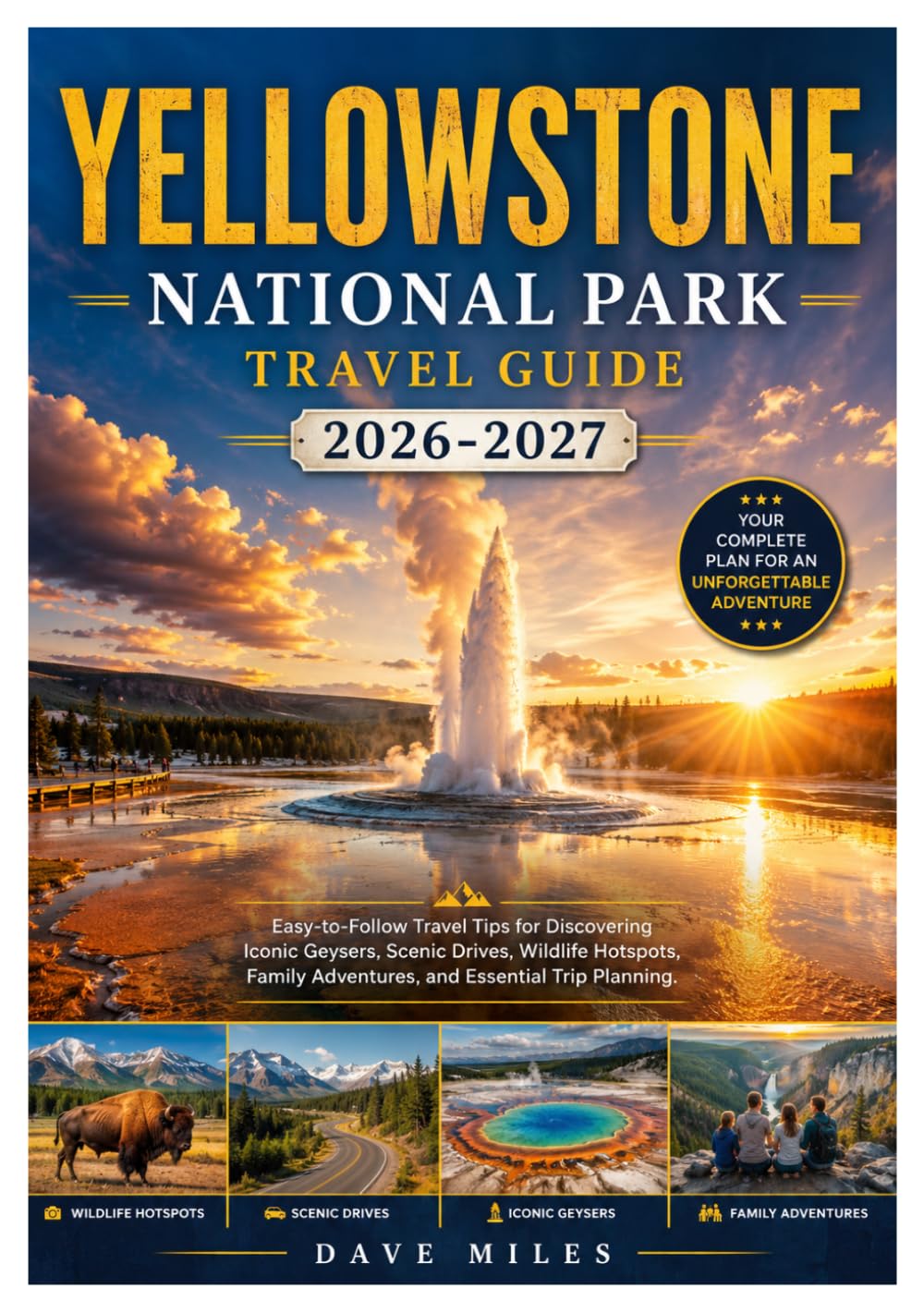 Yellowstone National Park Travel Guide 2026-2027: Easy-to-Follow Travel Tips for Discovering Iconic Geysers, Scenic Drives, Wildlife Hotspots, Family Adventures, and Essential Trip Planning.