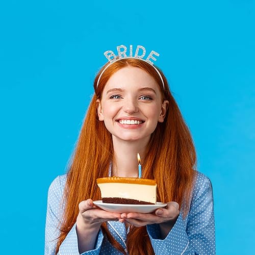 Miniatura 5 de Diadema de novia diadema de novia con diamantes de imitación plateados elegante tiara de novia corona de novia despedida de soltera accesorios para