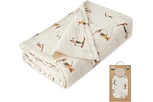 Milkbarn Cozy Wrap: Organic Swaddle Baby Blanket for Infants and Toddlers