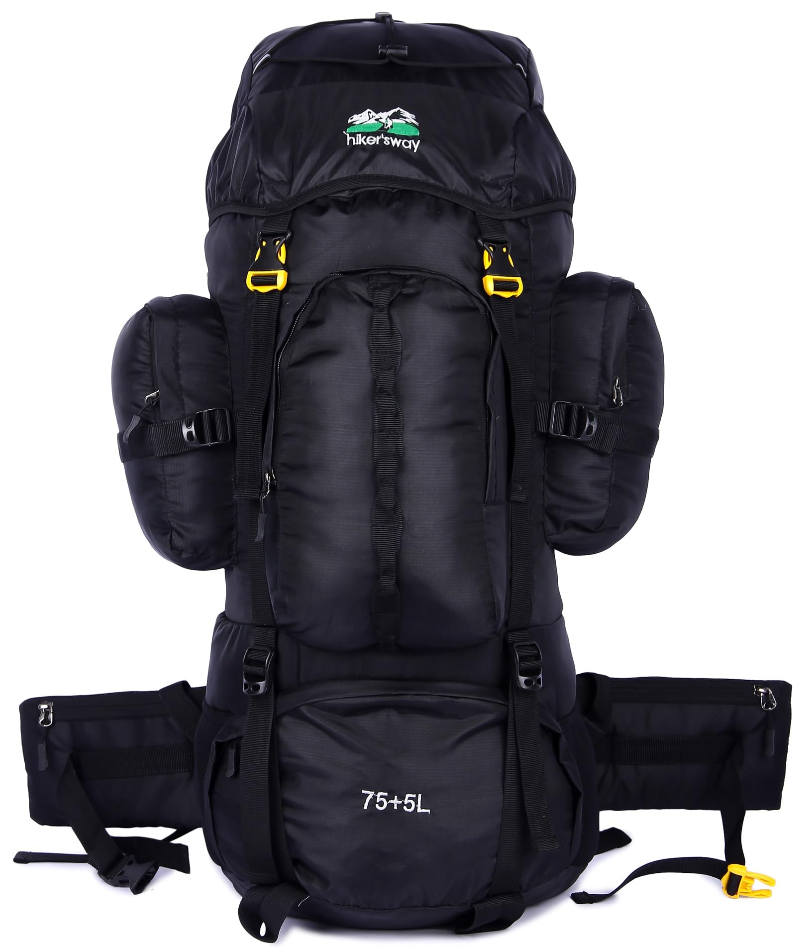hiker's way 75+5 Rucksack backpacks Travel Bag Hiking Bag Camping Bag Trekking bags with waterproof compartment (HW-7502)-picture-15