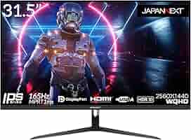 Amazon.co.jp: JAPANNEXT 31.5インチ ゲーミングモニター 165Hz