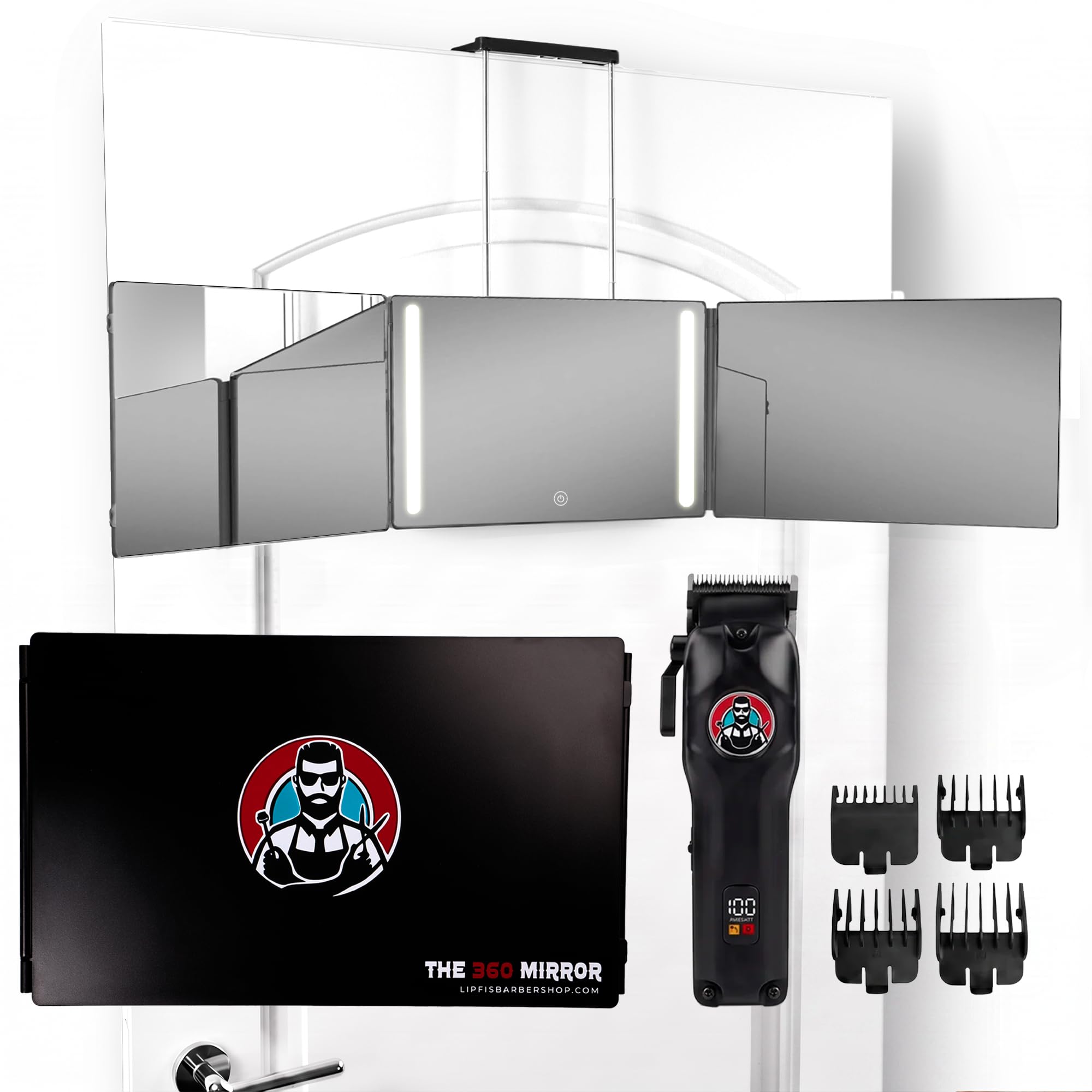 360 Mirror for Self Haircuts - DIY Barber Kit -9 360 Mirror for Self Haircuts - DIY Barber Kit -9